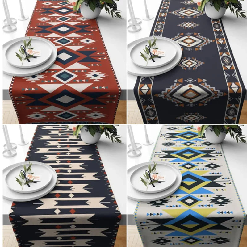 DECORATIVE AUTHENTIC TABLE RUNNER