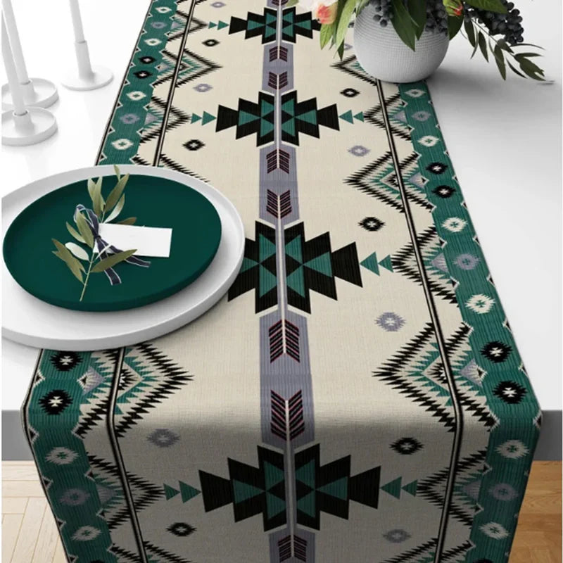 DECORATIVE AUTHENTIC TABLE RUNNER